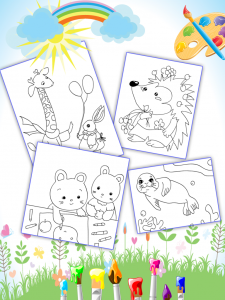 اسکرین شات بازی Coloring Book for Kids: Animal 1