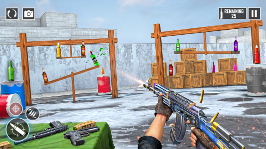 اسکرین شات بازی Offline Bottle Shooting Games 7