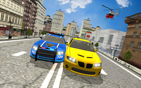 اسکرین شات بازی Drive Police Car Gangsters Chase : Free Games 3