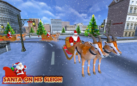 اسکرین شات بازی Christmas Santa Rush Gift Delivery- New Game 2020 6