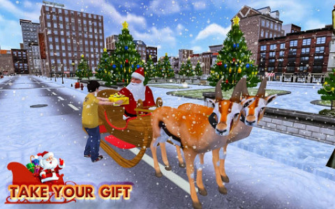 اسکرین شات بازی Christmas Santa Rush Gift Delivery- New Game 2020 8