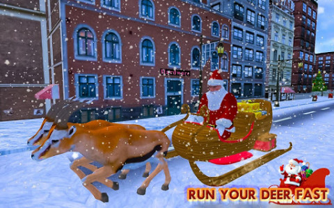 اسکرین شات بازی Christmas Santa Rush Gift Delivery- New Game 2020 4