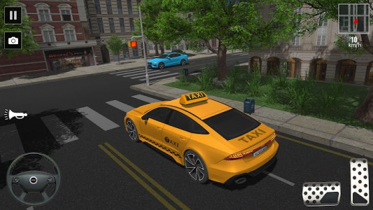 اسکرین شات برنامه Modern Taxi Drive Parking 3D Game: Taxi Games 2021 5
