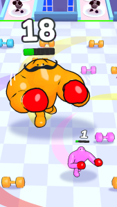 اسکرین شات 2 بازی Punchy Race: Run & Fight Game