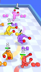 اسکرین شات بازی Punchy Race: Run & Fight Game 6