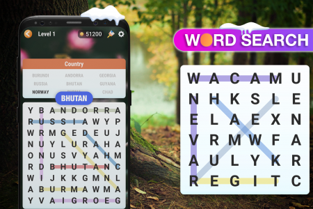 اسکرین شات 1 بازی Word Search - Word Finder