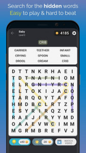 اسکرین شات بازی Word Search Puzzle Free - Find Hidden Word Game 5