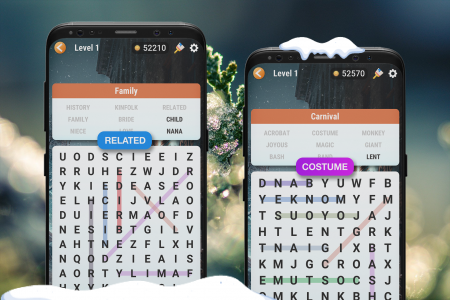 اسکرین شات 2 بازی Word Search - Word Finder