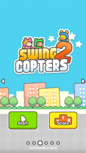 اسکرین شات بازی Swing Copters 2 1