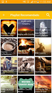 اسکرین شات برنامه Country Music 6