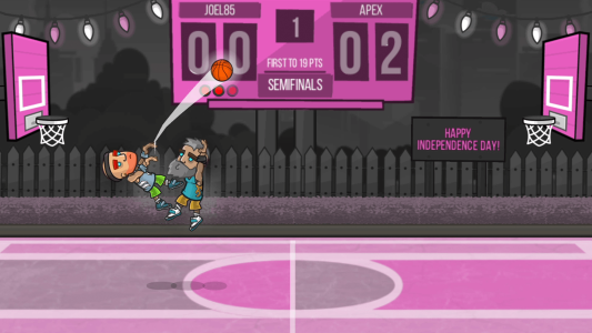 اسکرین شات 7 بازی Basketball Battle