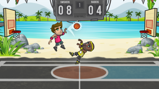اسکرین شات 3 بازی Basketball Battle