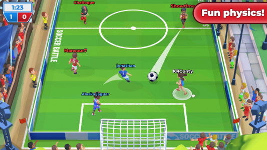 اسکرین شات بازی Soccer Battle -  PvP Football 2