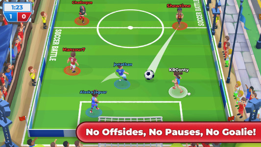 اسکرین شات 2 بازی Soccer Battle -  PvP Football