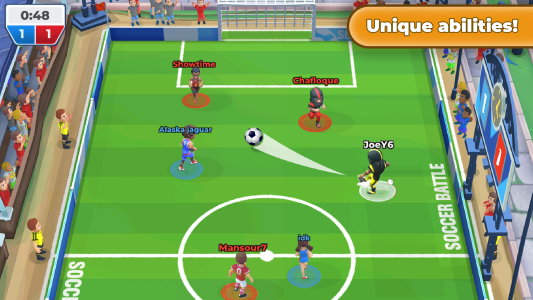 اسکرین شات 3 بازی Soccer Battle -  PvP Football