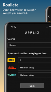 اسکرین شات برنامه Upflix - Streaming Guide 7