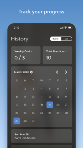 اسکرین شات 4 برنامه Barre | Down Dog