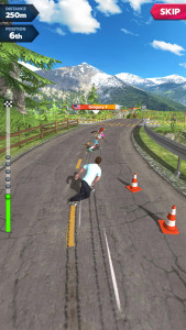 اسکرین شات بازی Downhill Race League 3