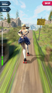 اسکرین شات 2 بازی Downhill Race League