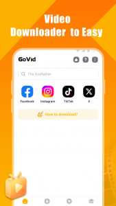 اسکرین شات 1 برنامه GoVid -Movie & Anime & Drama