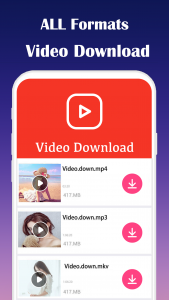 اسکرین شات برنامه All Video Downloader 3