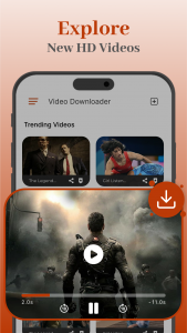 اسکرین شات برنامه HD Video Downloader 7