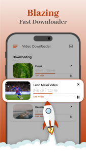 اسکرین شات برنامه HD Video Downloader 4