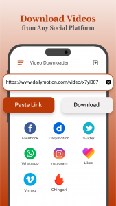 اسکرین شات برنامه HD Video Downloader 1