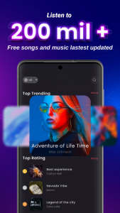 اسکرین شات 1 برنامه Music Downloader & MP3 Player
