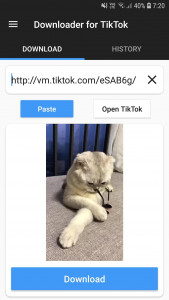 اسکرین شات 3 برنامه Downloader for TikTok