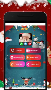 اسکرین شات برنامه Video Call From Santa Claus 1