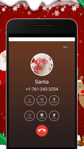 اسکرین شات برنامه Video Call From Santa Claus 5