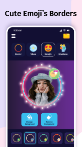 اسکرین شات 3 برنامه DP Frame Profile Picture Frame