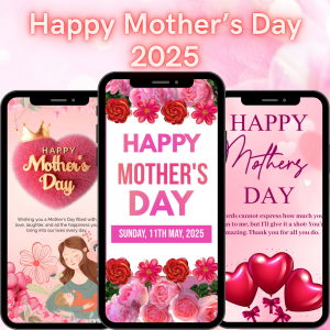 اسکرین شات برنامه Mother's Day 2025 Wishes 1