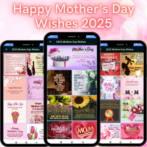 اسکرین شات برنامه Mother's Day 2025 Wishes 3