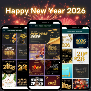 اسکرین شات 1 برنامه Happy New Year 2026