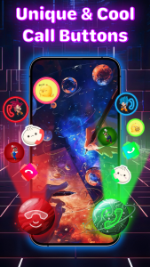 اسکرین شات برنامه Call Screen Theme: Color Phone 2
