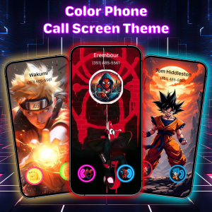 اسکرین شات برنامه Call Screen Theme: Color Phone 1