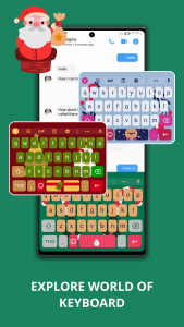 اسکرین شات برنامه Keyboard Themes: Font & Emoji 1