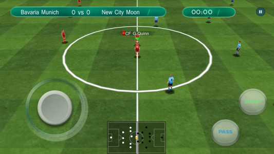 اسکرین شات بازی بازی فوتبال حرفه ای 2024 1