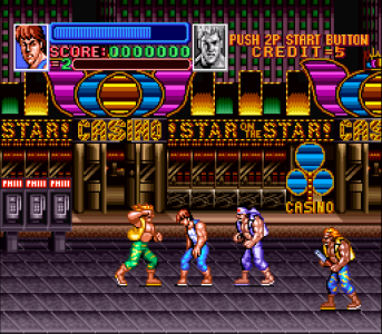 اسکرین شات بازی بازی:Double Dragon 7