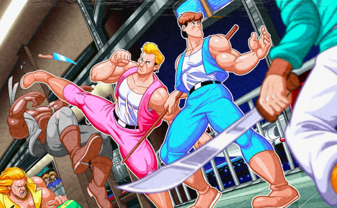 اسکرین شات بازی بازی:Double Dragon 1