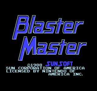 اسکرین شات بازی blaster master میکرو 1