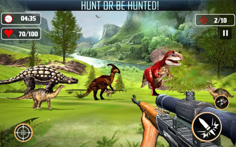 اسکرین شات بازی Dino Games - 3D Hunting Games 6