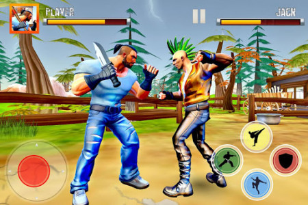 اسکرین شات بازی Street Fighting Village Kung Fu Fight Games 2
