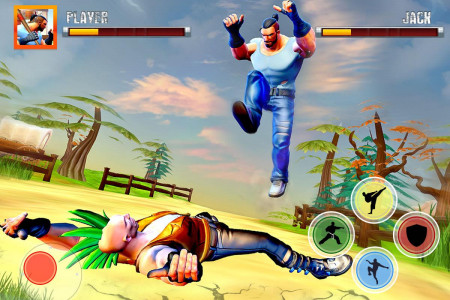 اسکرین شات 1 بازی Street Kung Fu Fighting Games