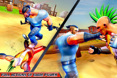 اسکرین شات بازی Street Fighting Village Kung Fu Fight Games 7