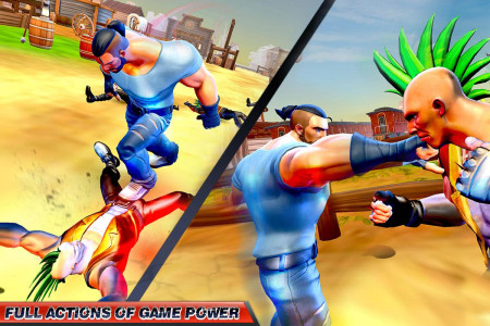 اسکرین شات 7 بازی Street Kung Fu Fighting Games