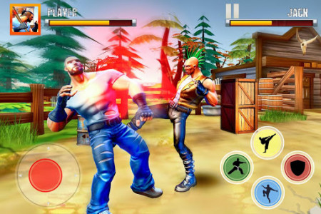 اسکرین شات بازی Street Fighting Village Kung Fu Fight Games 5