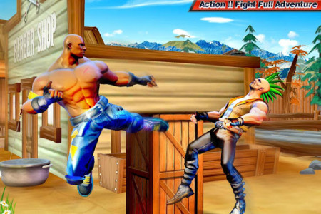 اسکرین شات بازی Street Fighting Village Kung Fu Fight Games 4